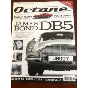 Octane‎ Magazine February 2006 featuring Aston Martin, Maserati, Porsche, Lotus,